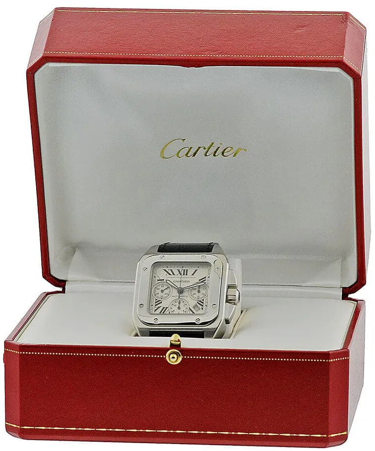 Cartier Santos W20090X8 41mm Stainless steel Silver 2