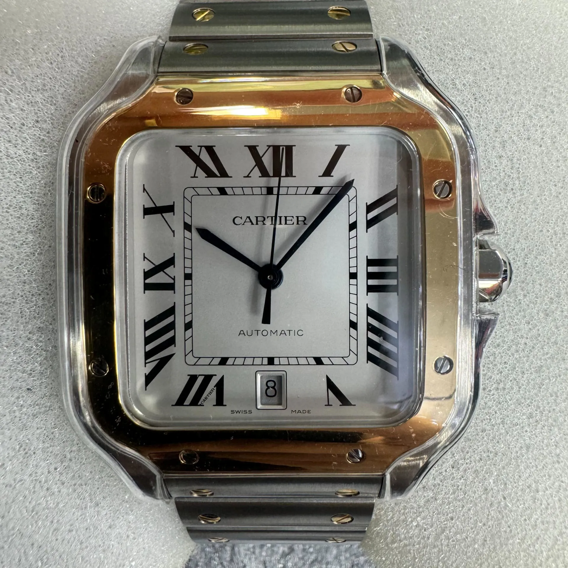 Cartier Santos W2SA0009 40mm Stainless steel Silver