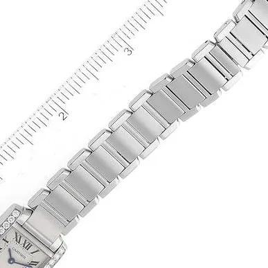 Cartier Tank Française W4TA0008 25mm Stainless steel Silver 4