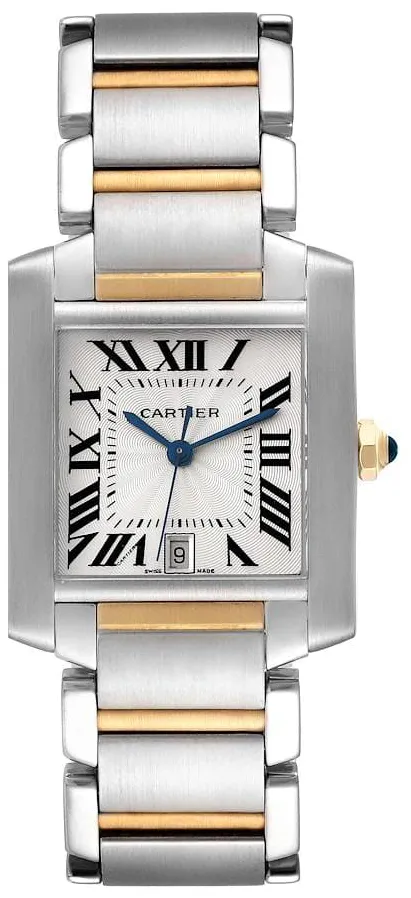 Cartier Tank Française W51005Q4 33mm Stainless steel Silver