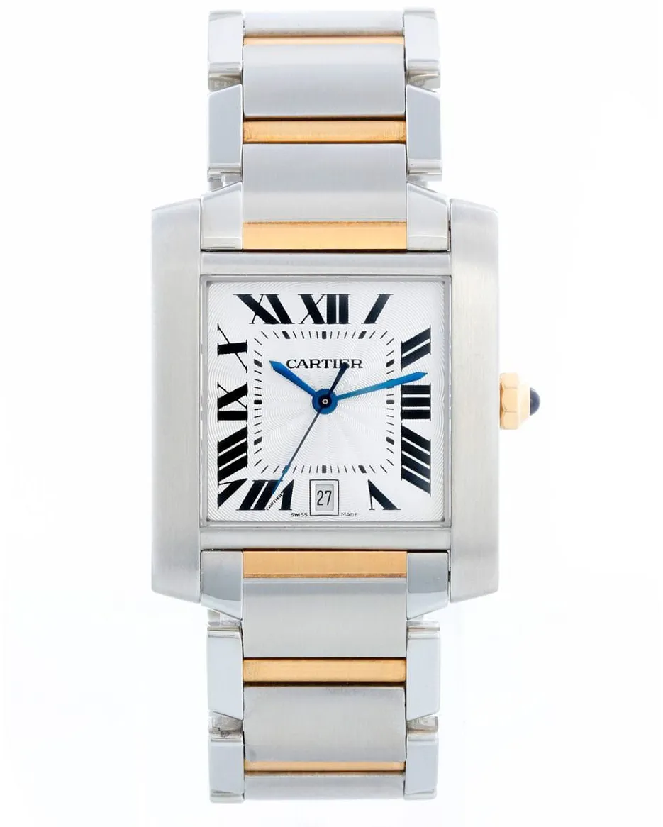 Cartier Tank Française W51005Q4 33mm Stainless steel Silver