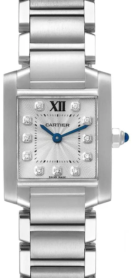 Cartier Tank Française WE110006 20mm Stainless steel Silver