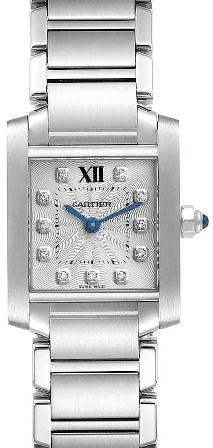 Cartier Tank Française WE110006 20mm Stainless steel Silver