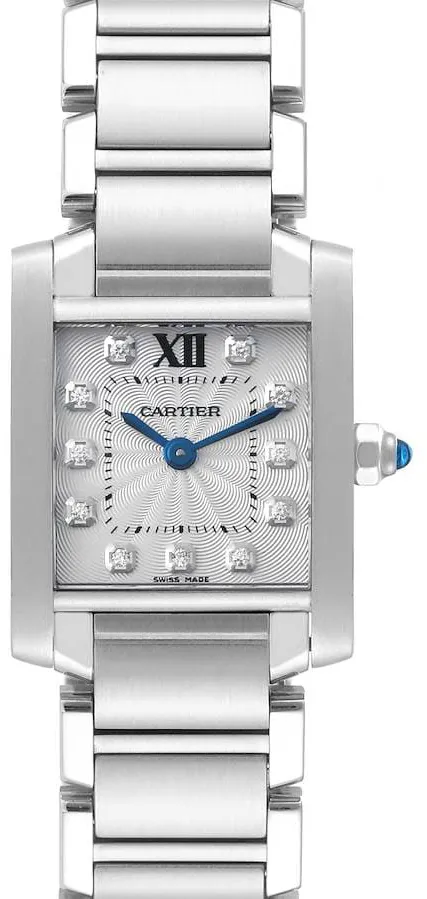 Cartier Tank Française WE110006 20mm Stainless steel Silver