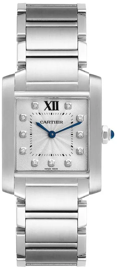 Cartier Tank Française WE110007 25mm Stainless steel Silver