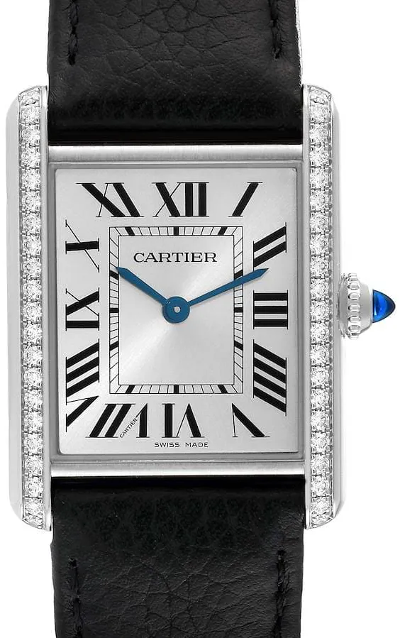 Cartier Tank Must W4TA0017 33.5mm Stainless steel Silver