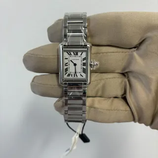 Cartier Tank Must WSTA0051 Stainless steel Silver