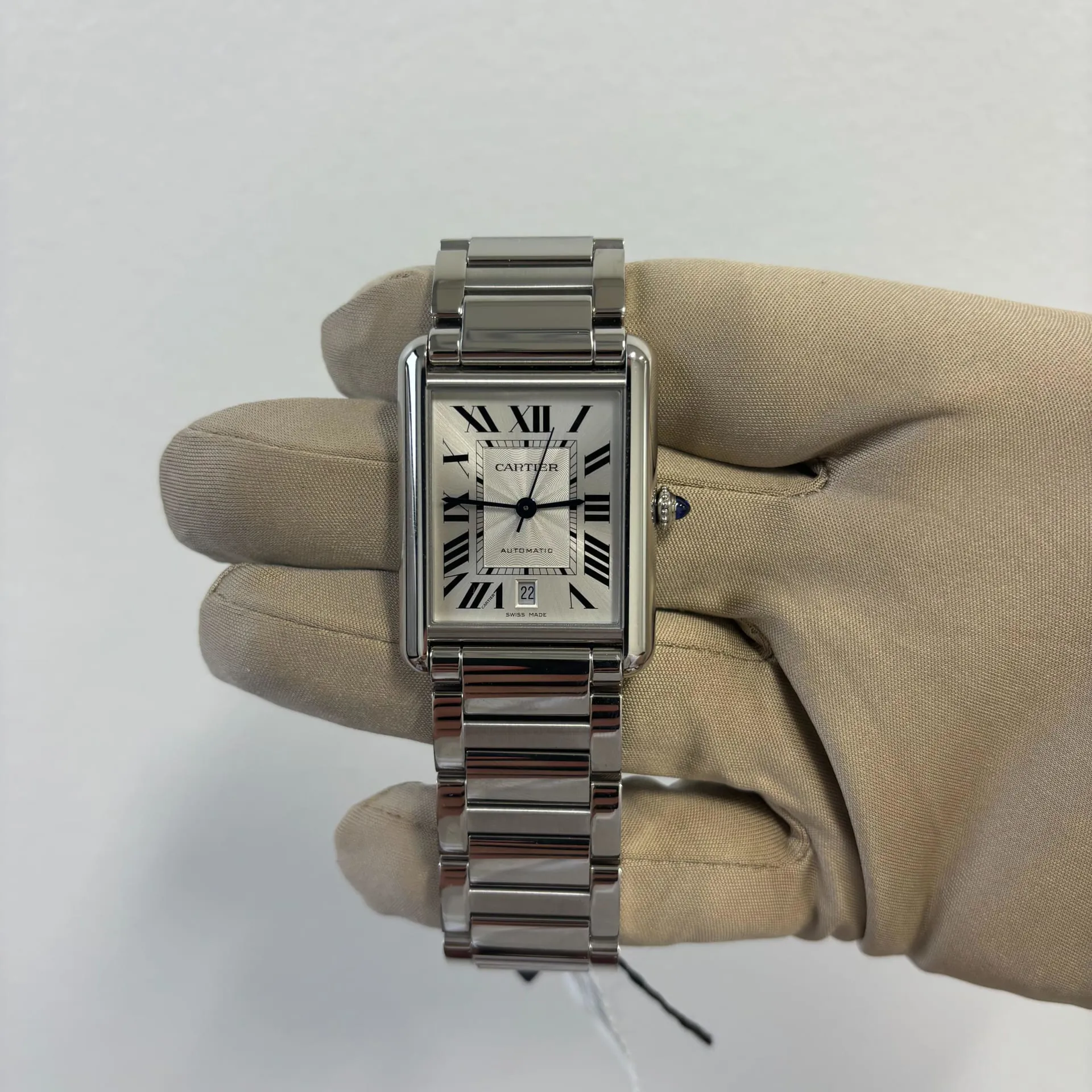 Cartier Tank Must WSTA0053 41mm Stainless steel Silver