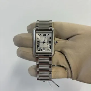 Cartier Tank Must WSTA0053 Stainless steel Silver