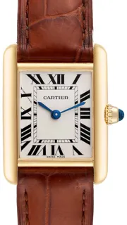 Cartier Tank W1529856 Yellow gold Silver