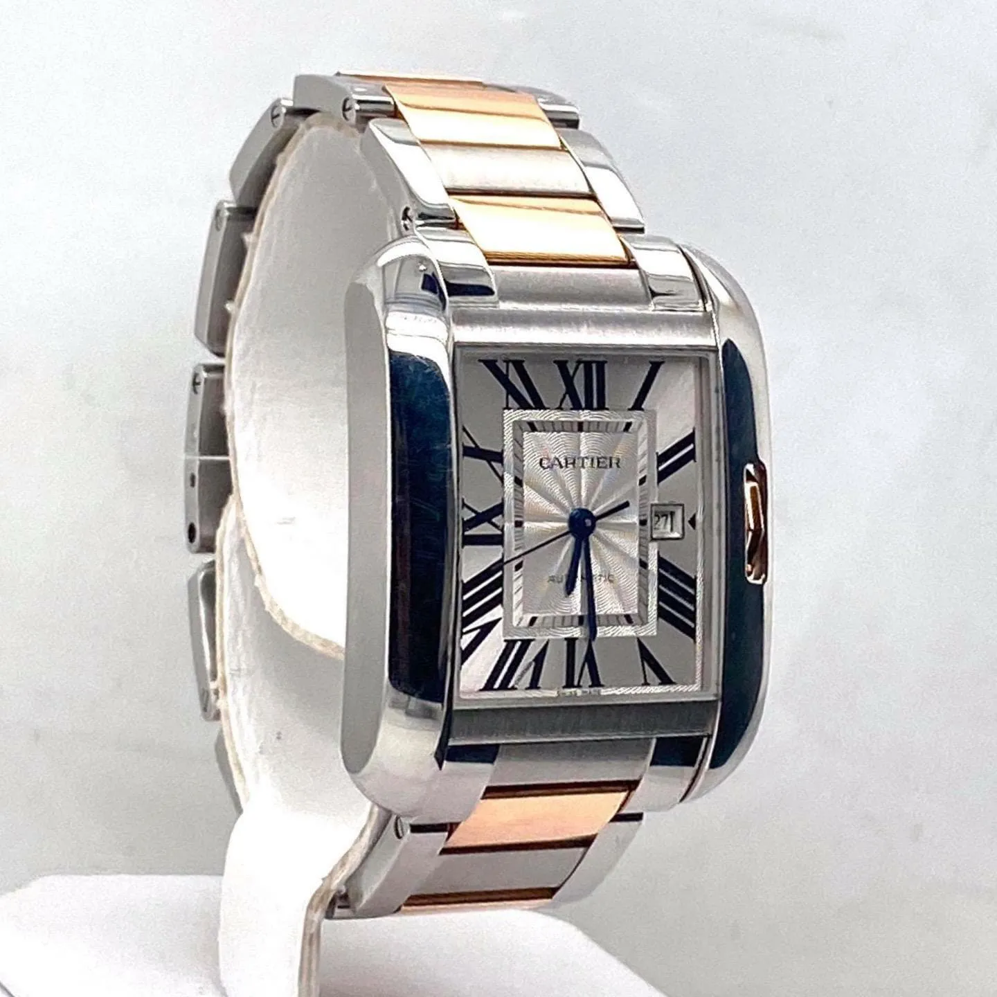 Cartier Tank Anglaise W5310037 39mm Stainless steel Silver 2