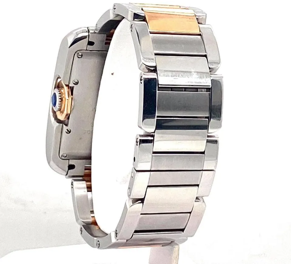 Cartier Tank Anglaise W5310037 39mm Stainless steel Silver 3