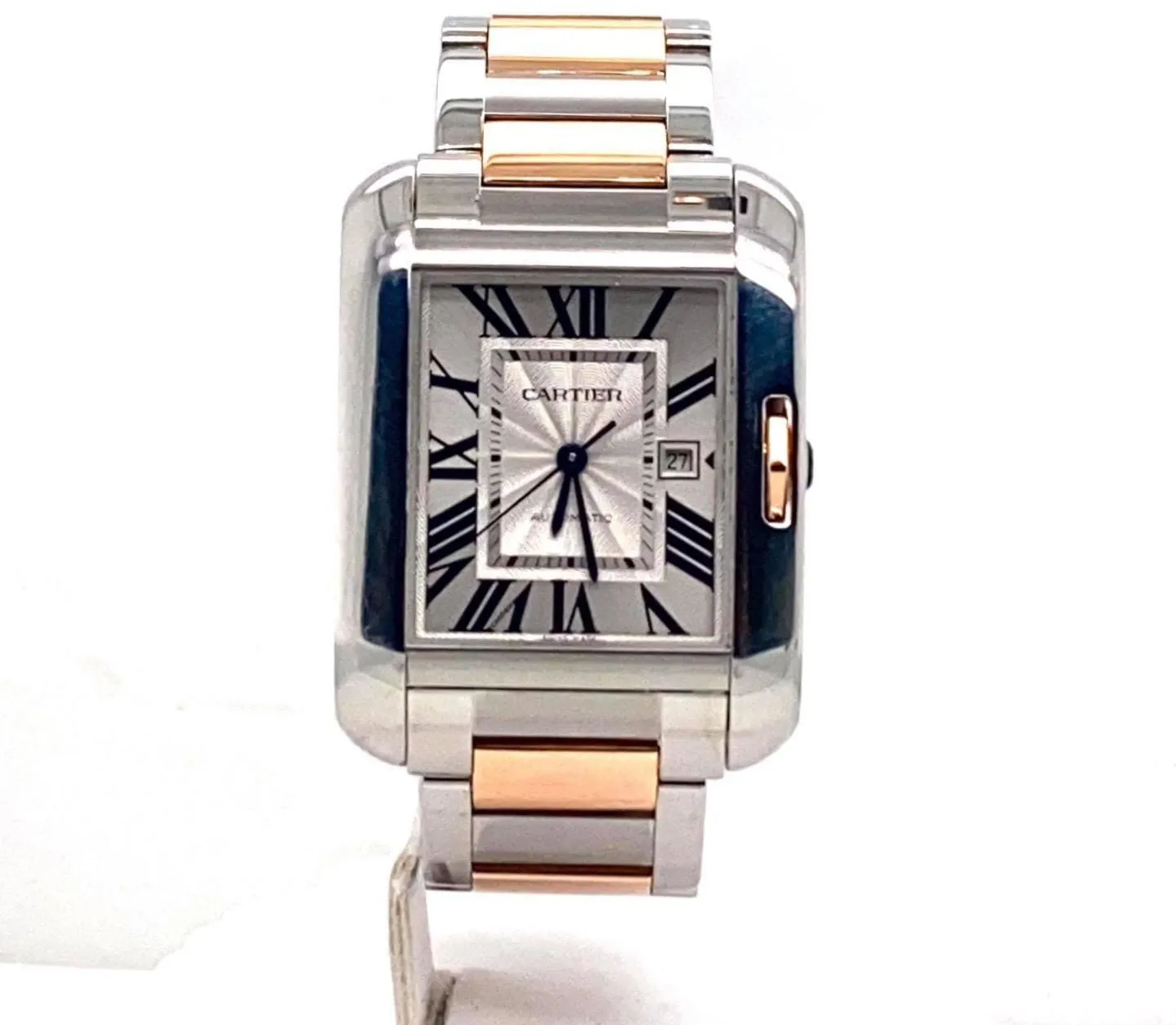 Cartier Tank Anglaise W5310037 39mm Stainless steel Silver