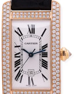 Cartier Tank Américaine WB704751 Rose gold Pink