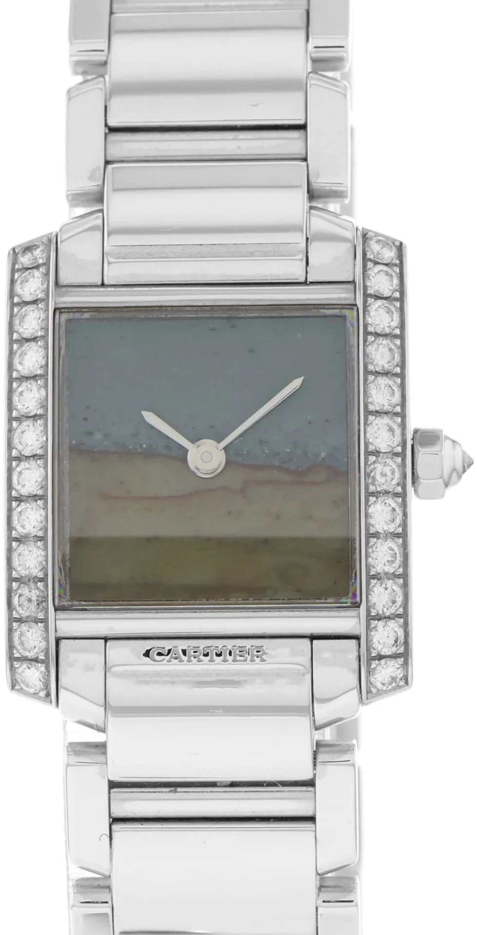 Cartier Tank Française WE1036S3 18mm White gold