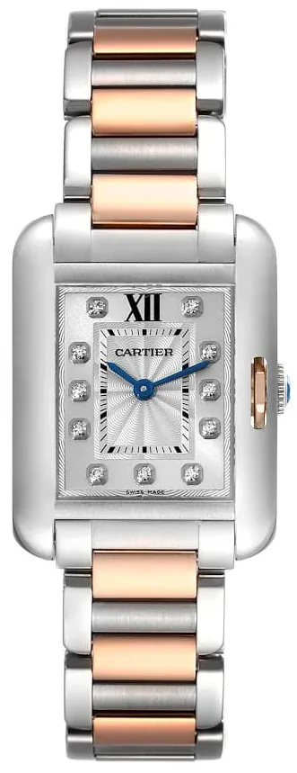 Cartier Tank Anglaise WT100024 30.2mm Stainless steel Silver