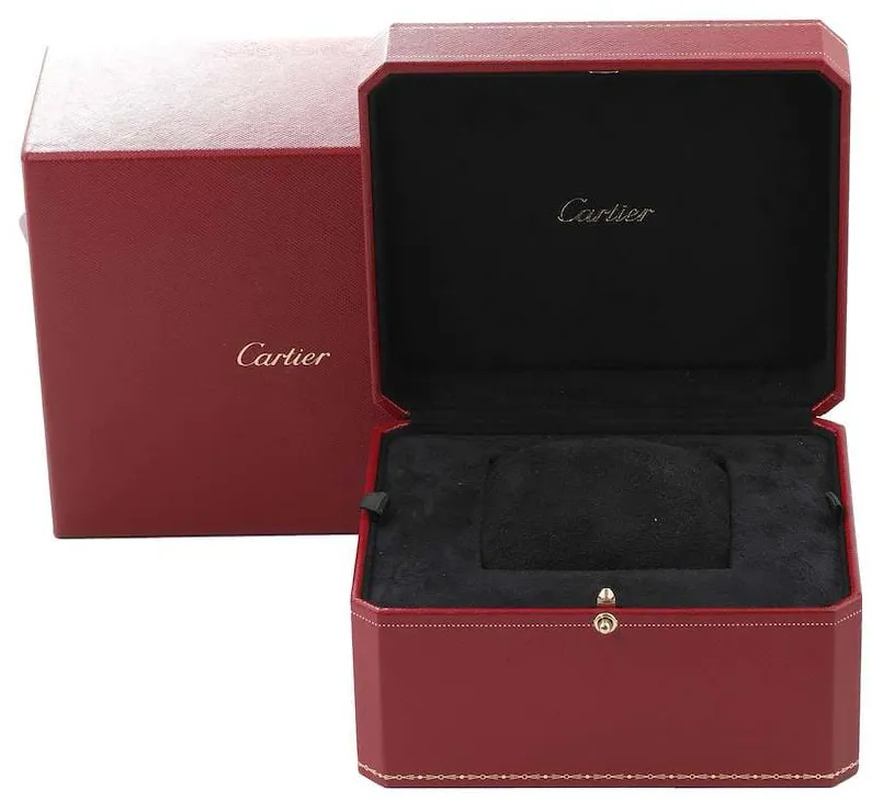 Cartier Tortue WA503751 34.5mm Rose gold Silver 3