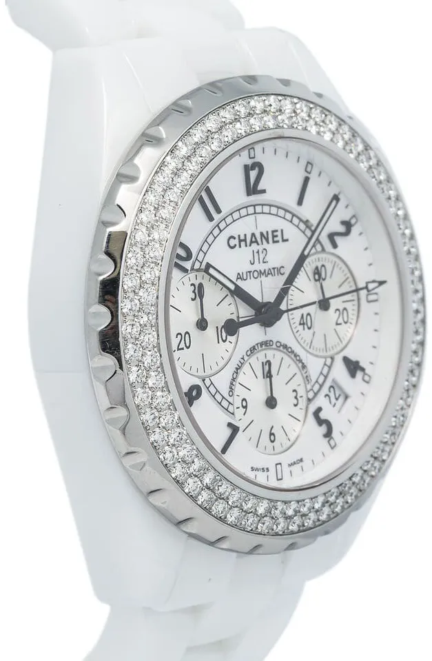 Chanel J12 H1007 41mm Ceramic White 2