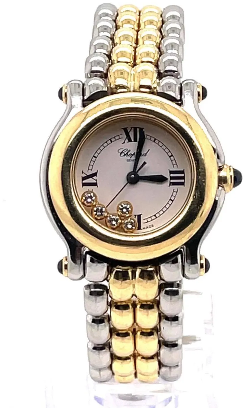 Chopard Happy Sport 27/8251-23 26mm Yellow gold White