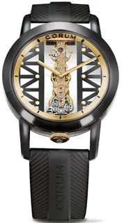 Corum Golden Bridge B213/04013 Black DLC Skeletonized