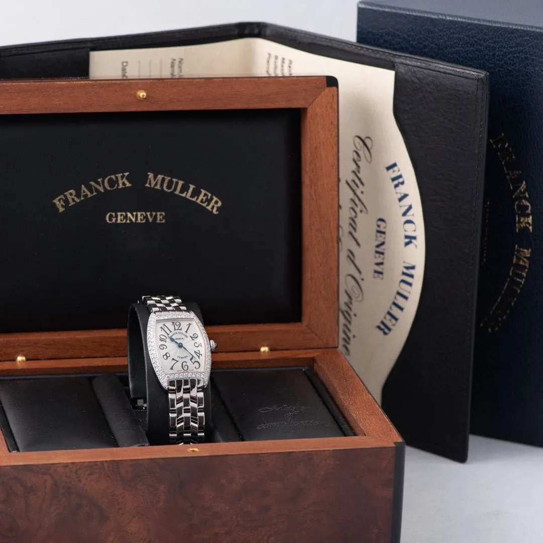 Franck Muller Curvex 1752 QZ D 25mm Stainless steel Silver 1