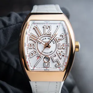 Franck Muller Vanguard V45SCDT 5N BC Rose gold White