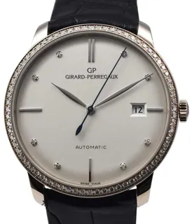 Girard-Perregaux 1966 49525D53A1A1-BK6A White gold Silver