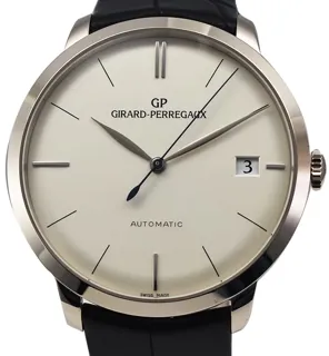 Girard-Perregaux 1966 49527-53-131-BK6A White gold Silver