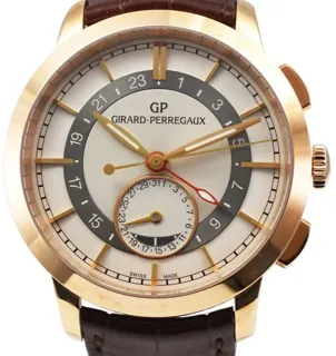 Girard-Perregaux 1966 49544-52-131-BBB0 Rose gold Silver