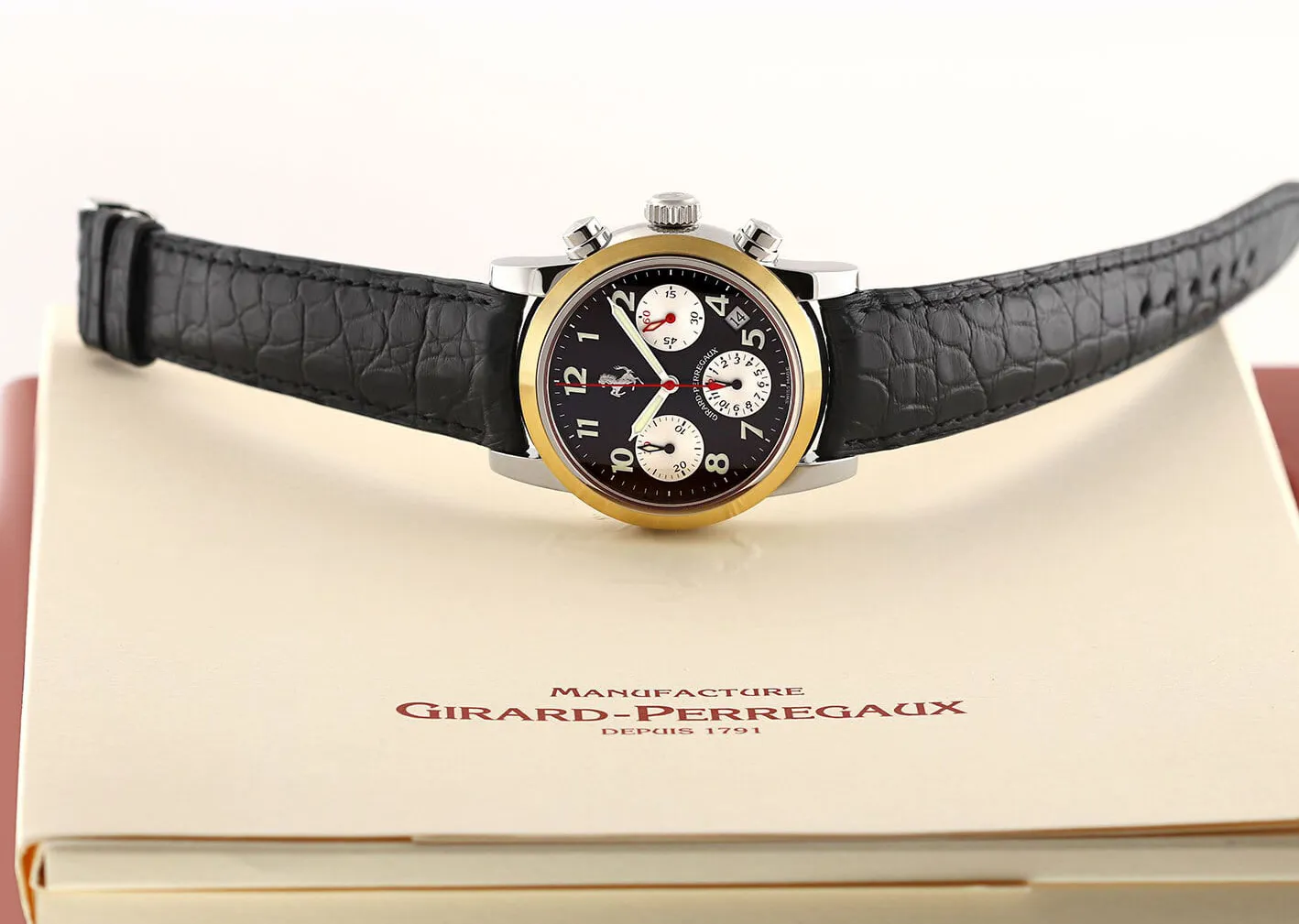 Girard-Perregaux Ferrari 8020 38mm Stainless steel Black 4