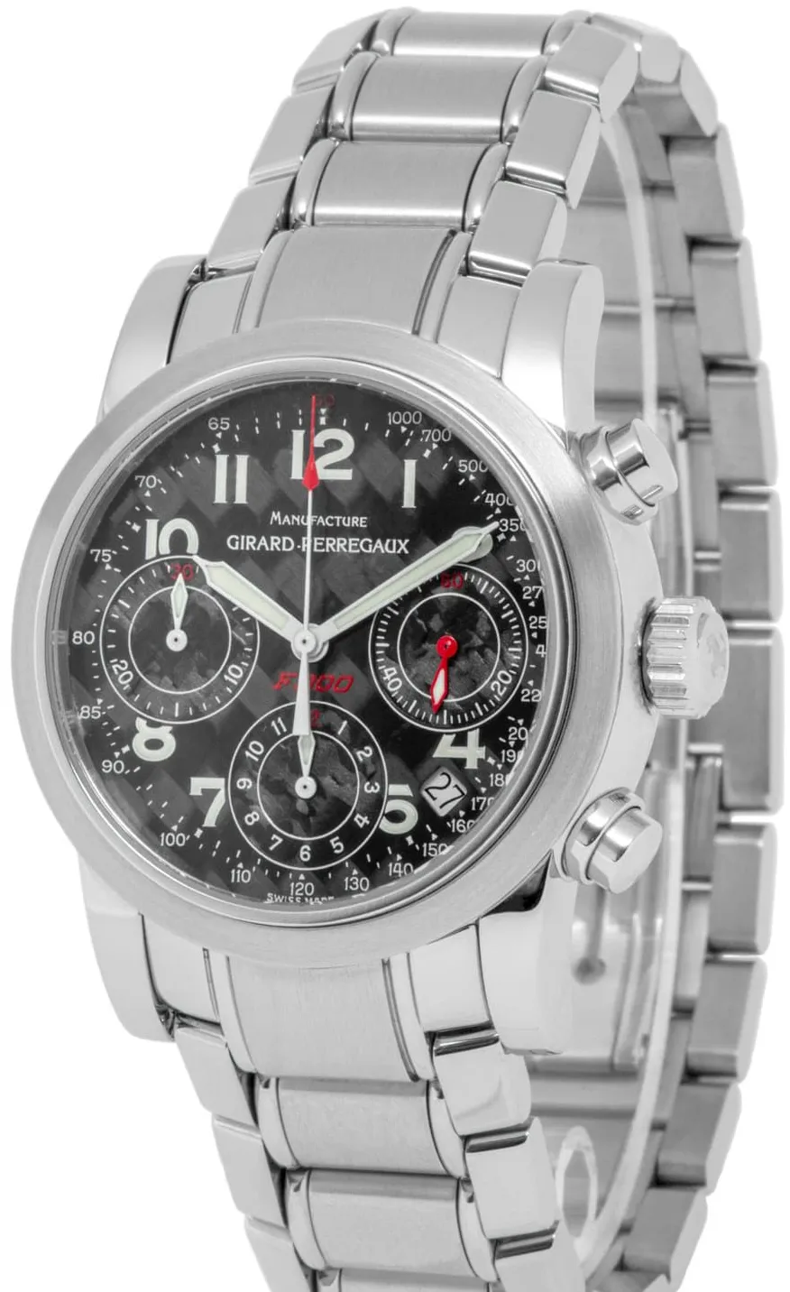 Girard-Perregaux Ferrari 80200.1.11.6656A 38mm Stainless steel Black