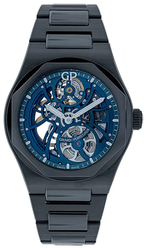 Girard-Perregaux Laureato 81015-32-432-32A 42mm Ceramic Skeleton