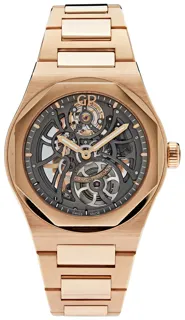 Girard-Perregaux Laureato 81015-52-002-52A Rose gold Skeletonized