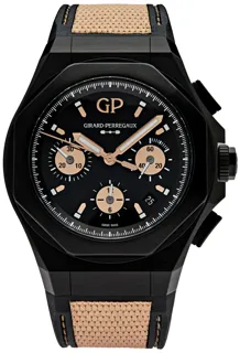 Girard-Perregaux Laureato 81060-21-492-FH3A Titanium and Black PVD Black