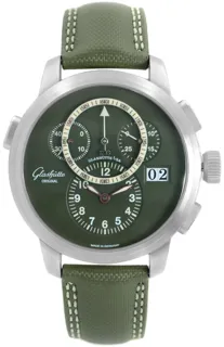 Glashütte Navigator 1-95-01-07-14-04 Platinum Green