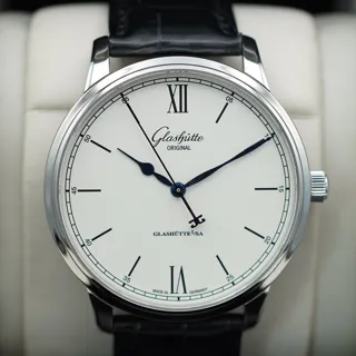 Glashütte Senator Excellence 1-36-01-01-02-01 Stainless steel Silver