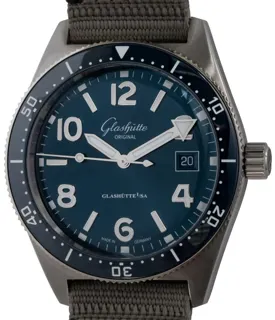 Glashütte SeaQ 1-39-11-09-81-08 Stainless steel Blue