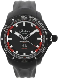 Glashütte Sport Evolution 1-39-47-16-16-04 Stainless steel Black