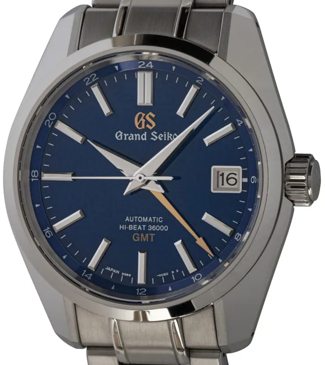 Grand Seiko Hi-Beat SBGJ261 40mm Stainless steel Blue