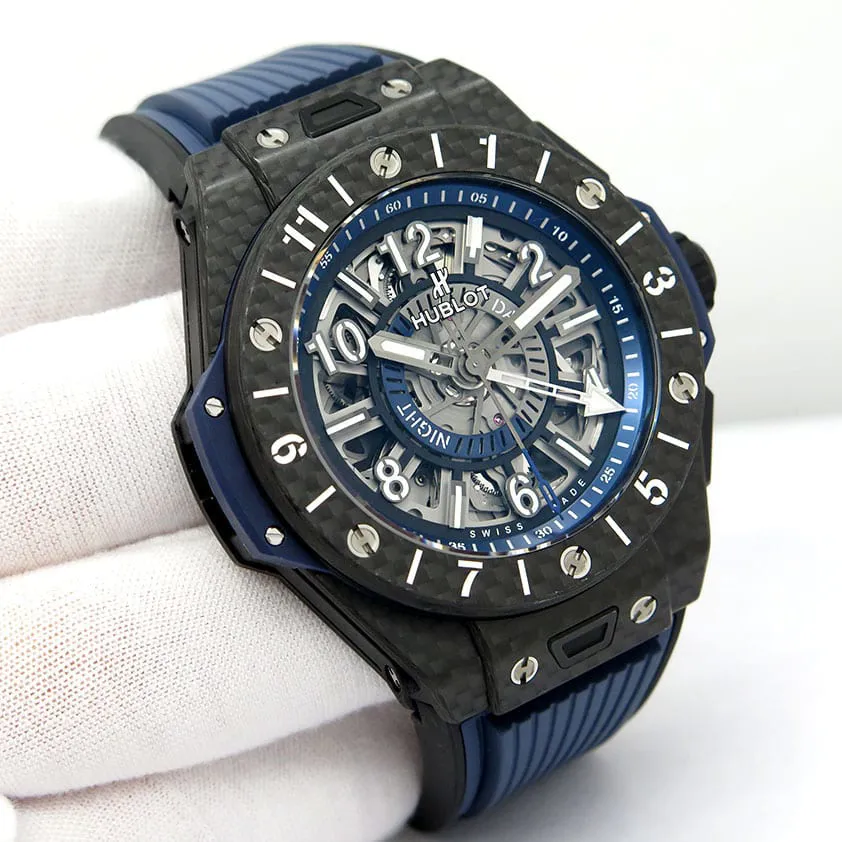 Hublot Big Bang Unico 471.QX.7127.RX 45mm Carbon fiber Skeletonized