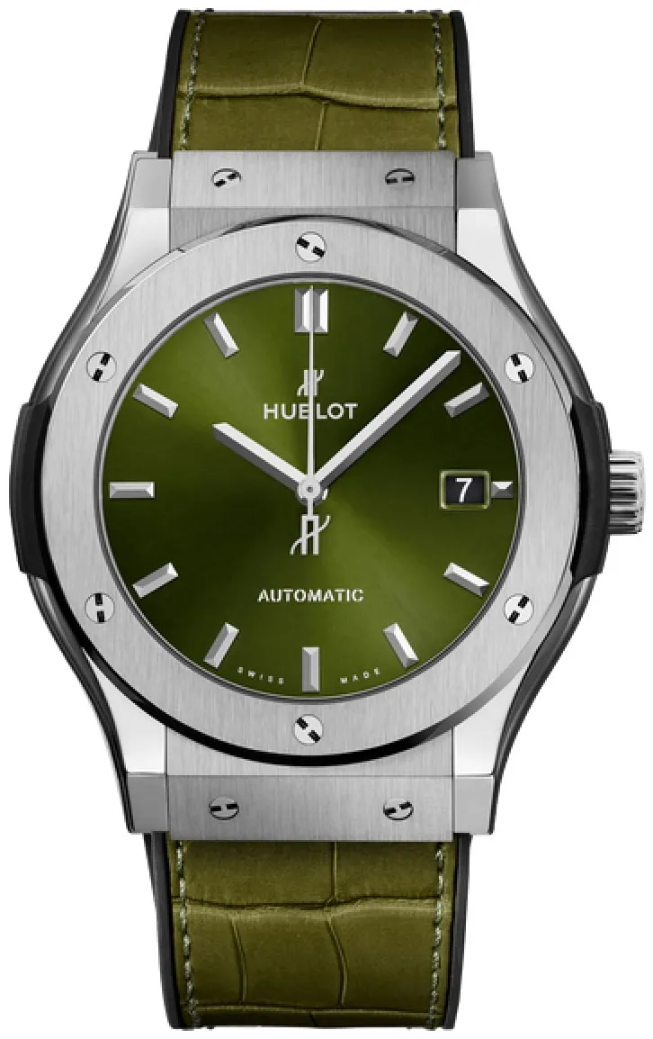 Hublot Classic Fusion 511.NX.8970.LR 45mm Titanium Green