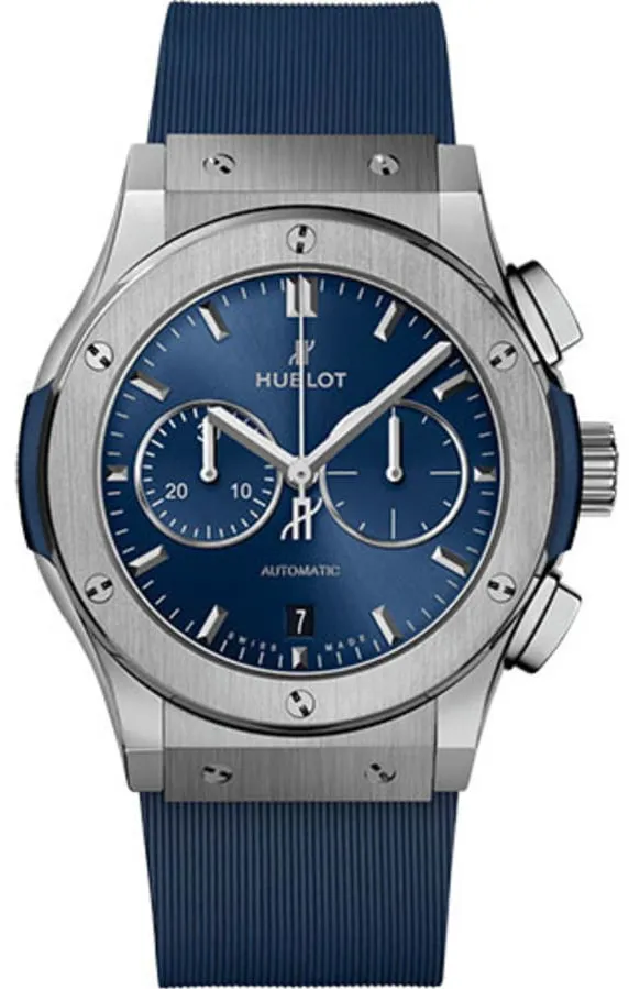 Hublot Classic Fusion Chronograph 541.NX.7170.LR 42mm Titanium Blue