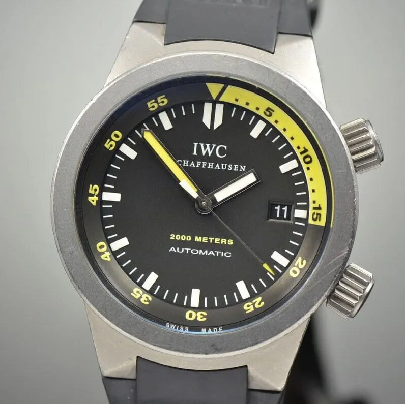 IWC Aquatimer IW353804 42mm Titanium Black