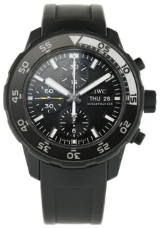 IWC Aquatimer IW376705 Stainless steel Black