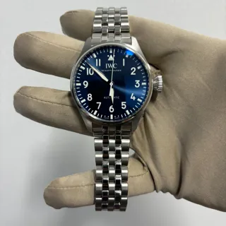 IWC Big Pilot IW329304 Stainless steel Blue