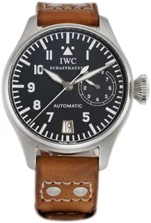 IWC Big Pilot IW500201 Stainless steel Black