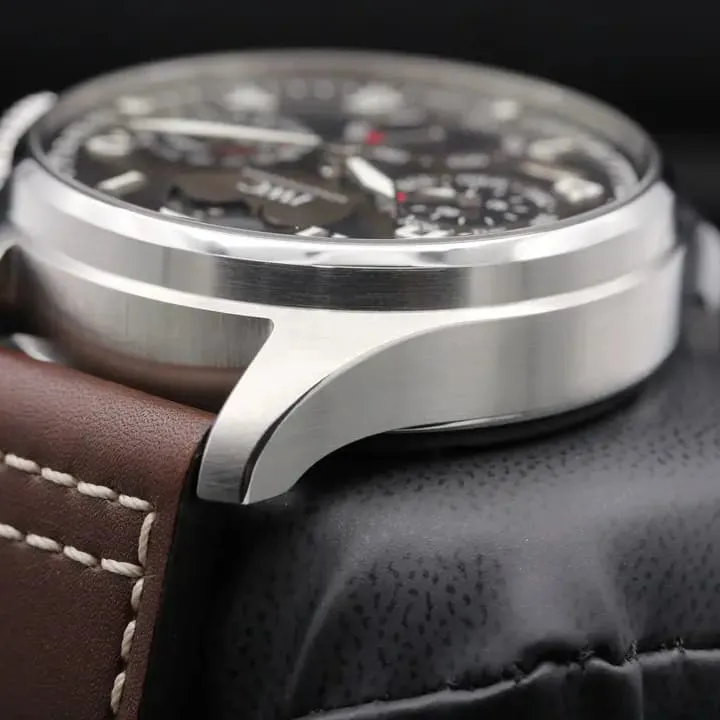 IWC Big Pilot IW503801 46mm Stainless steel Brown 5