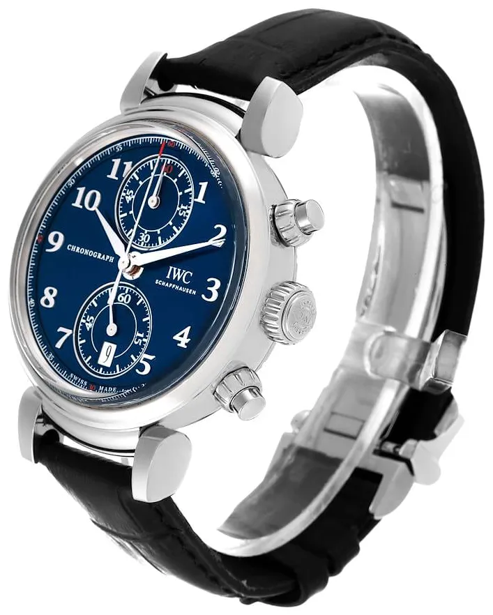 IWC Da Vinci IW393402 42mm Stainless steel Blue 1