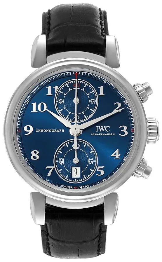 IWC Da Vinci IW393402 42mm Stainless steel Blue