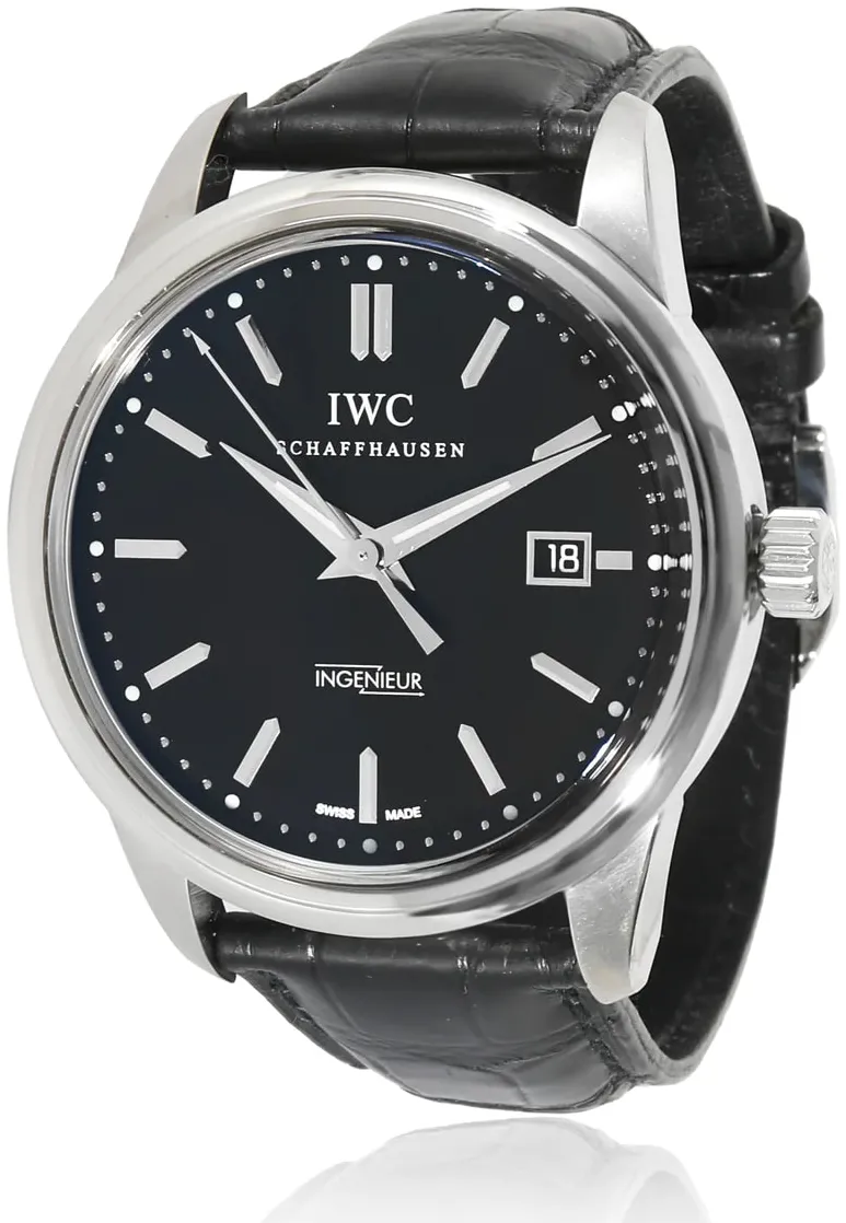 IWC Ingenieur IW323301 42.5mm Stainless steel Black